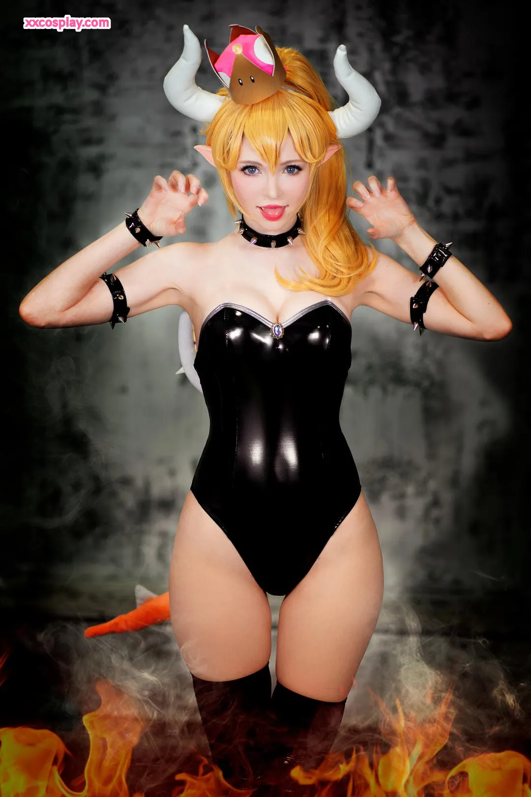 Peach Milky as Bowsette